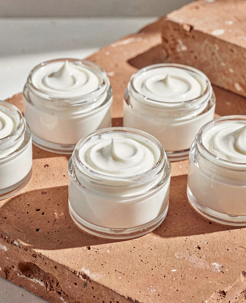 Detailní pohled na texturu hydratačního krému